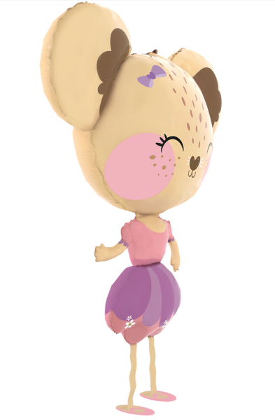 XXL Walking Balloon - Maus, Ballerina - ø89cm